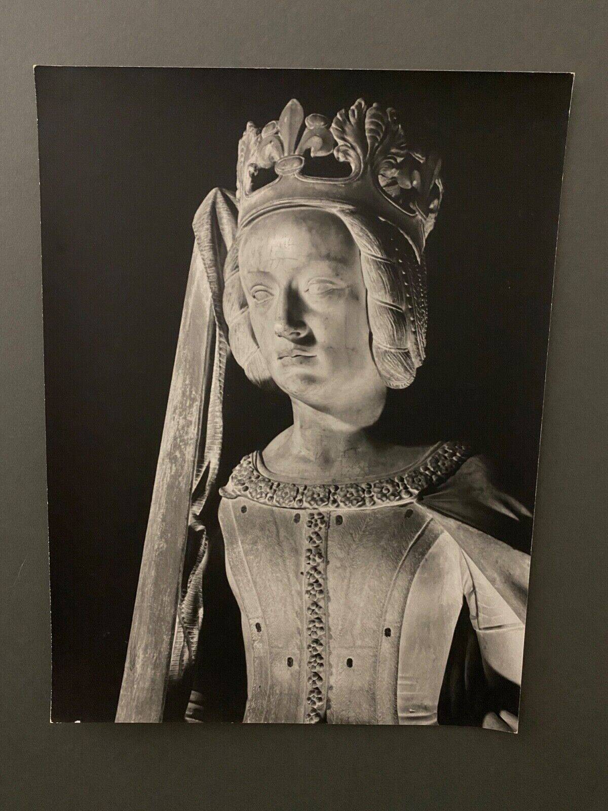 Silver photograph Bernard Darot Marguerite de Foix 20th century