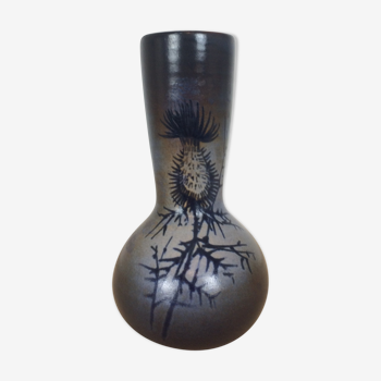 Vase au chardon Fonck et Matéo Vallauris