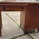 Bureau Art Déco en noyer, années 1930