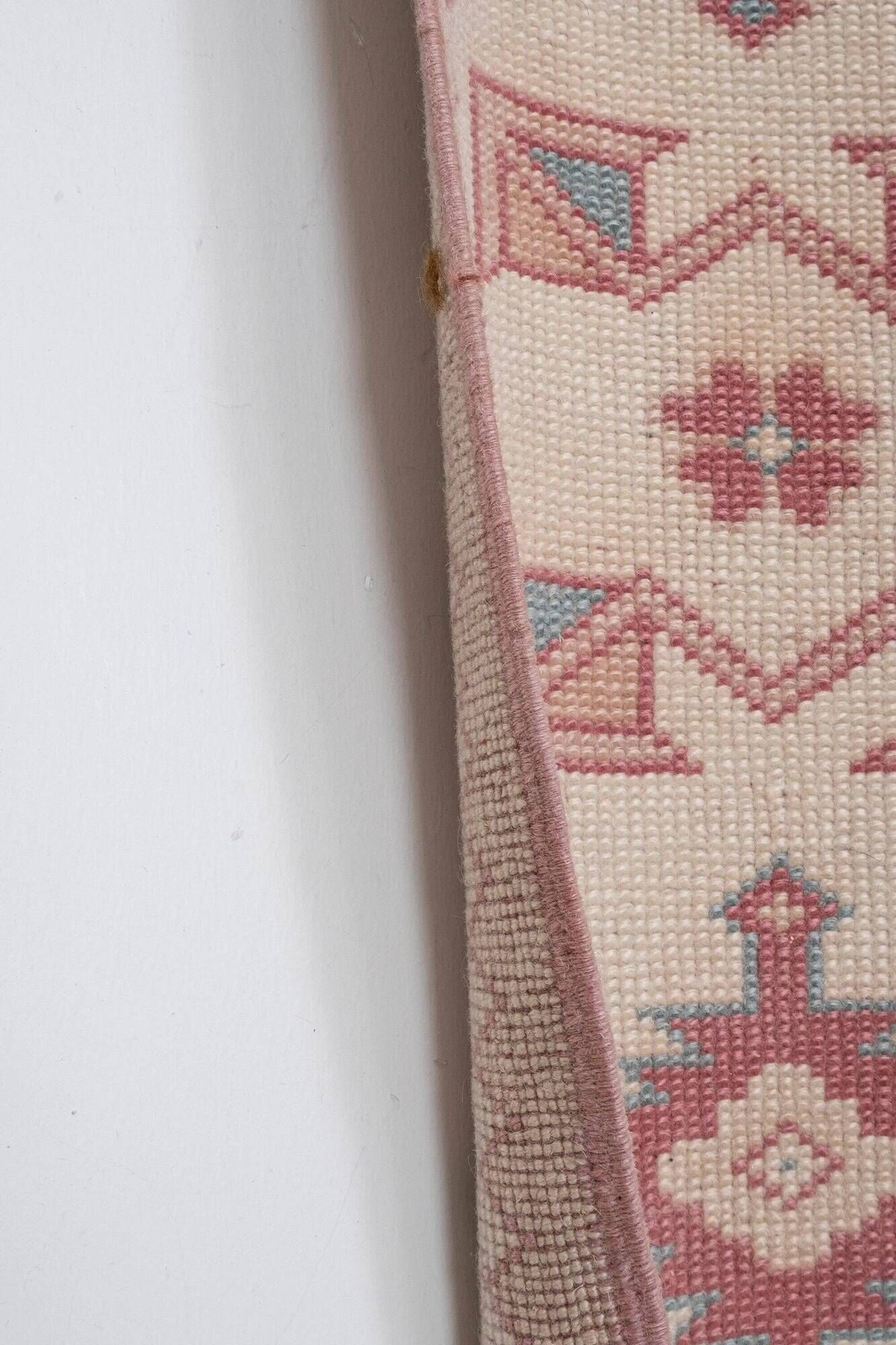 Vintage Turkish hallway rug 81x500 cm