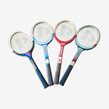 Lot de 4 raquettes de tennis Donnay