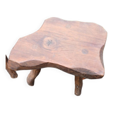 Pair of brutalist stools