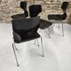 Lot 4 chaises
Flötotto pagwood 1960"