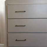 Commode vintage pieds compas