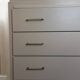 Commode vintage pieds compas