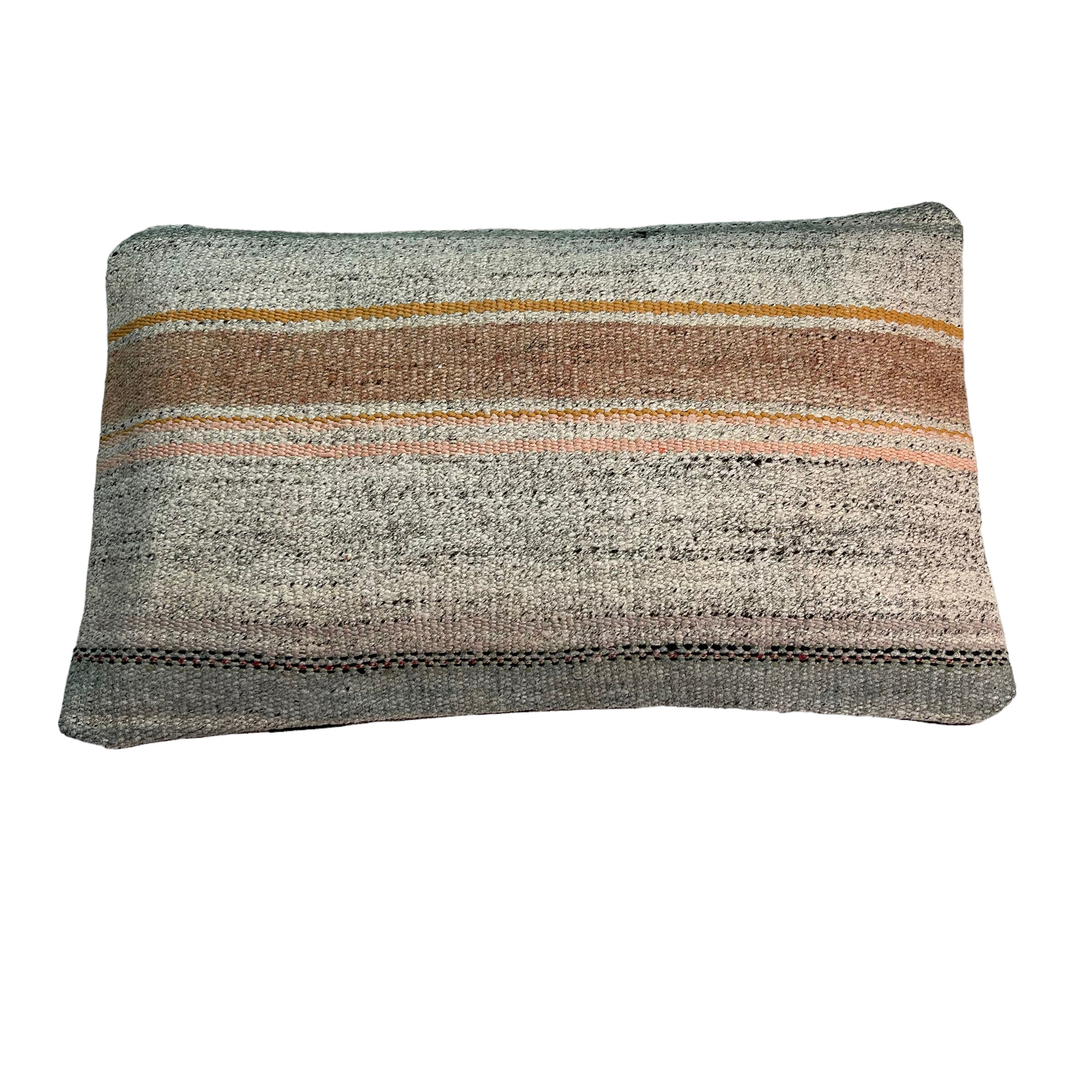 Vintage turkish handmade cushion cover , 30 x 50 cm