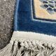Large Chinese wool rug 200 x 310 cm — Blue & beige (Beijing style)