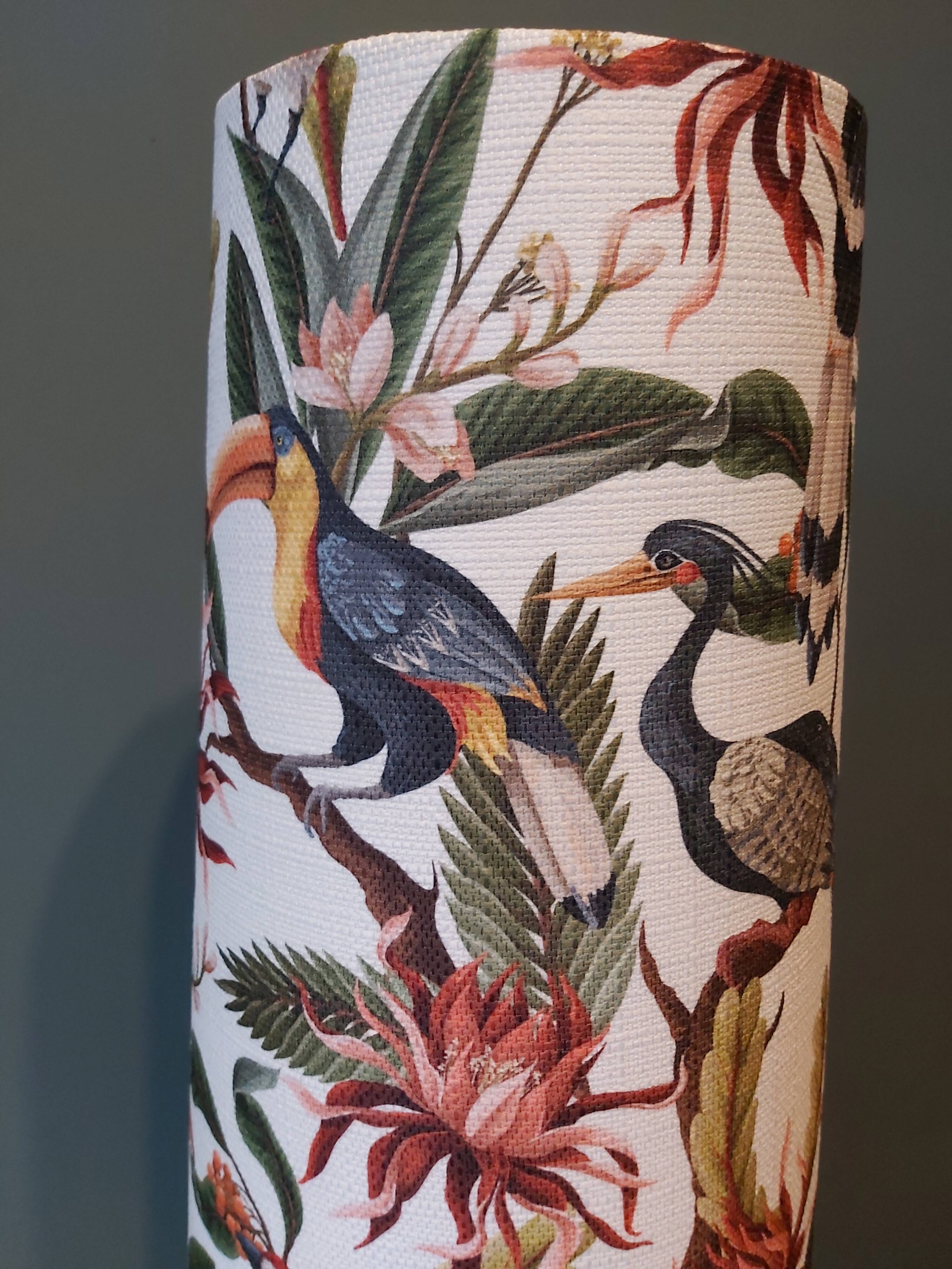 Large ceramic lamp, 1970s.