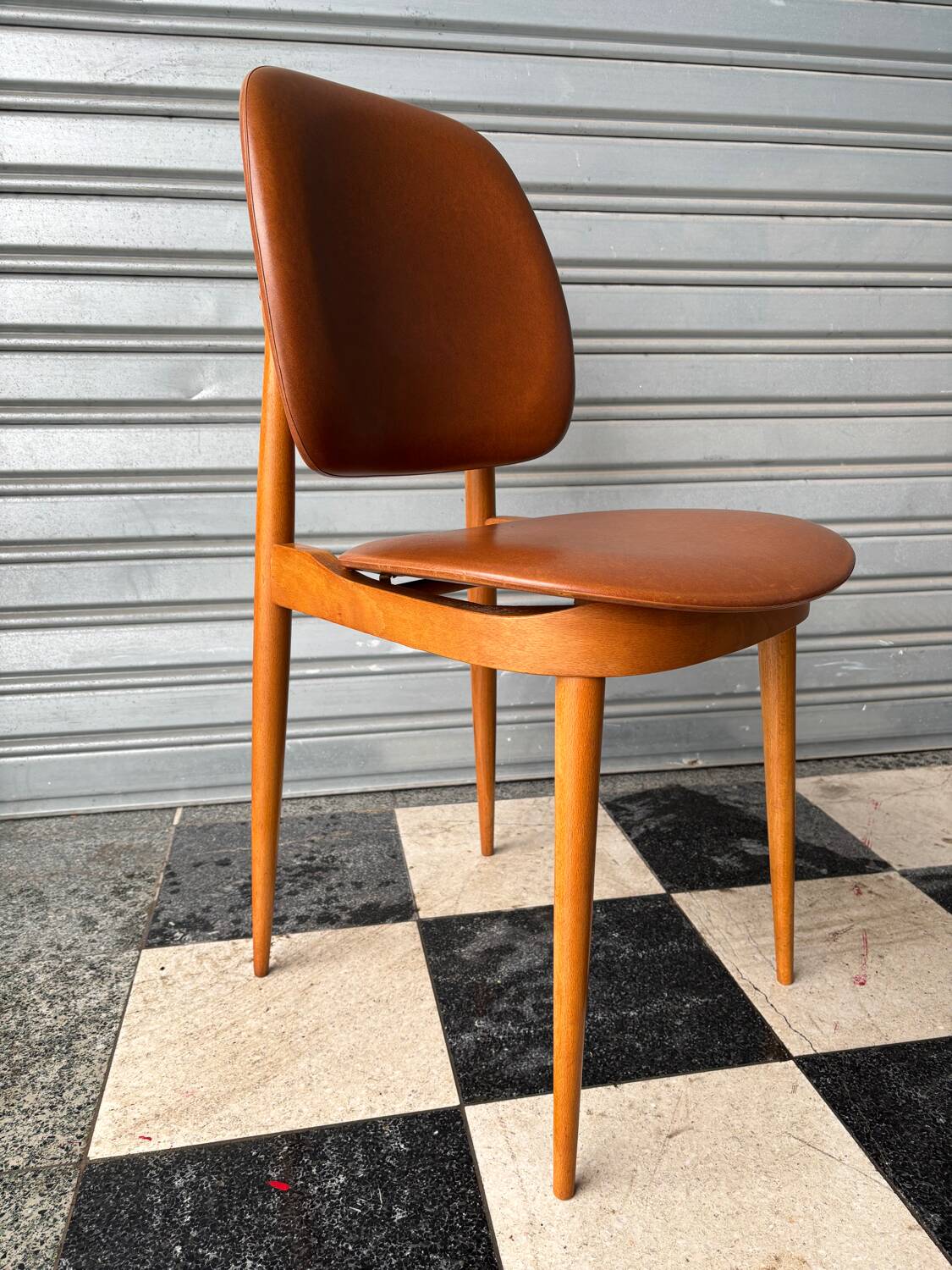 Series of 8 Pegase chairs by Baumann