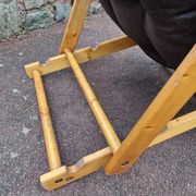 Paire de fauteuils pliants à 3 positions variables modèle Kontiki par Gillis Lundgren