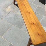 Banc en pin massif