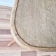 Turned wooden bistro chair, Fischel