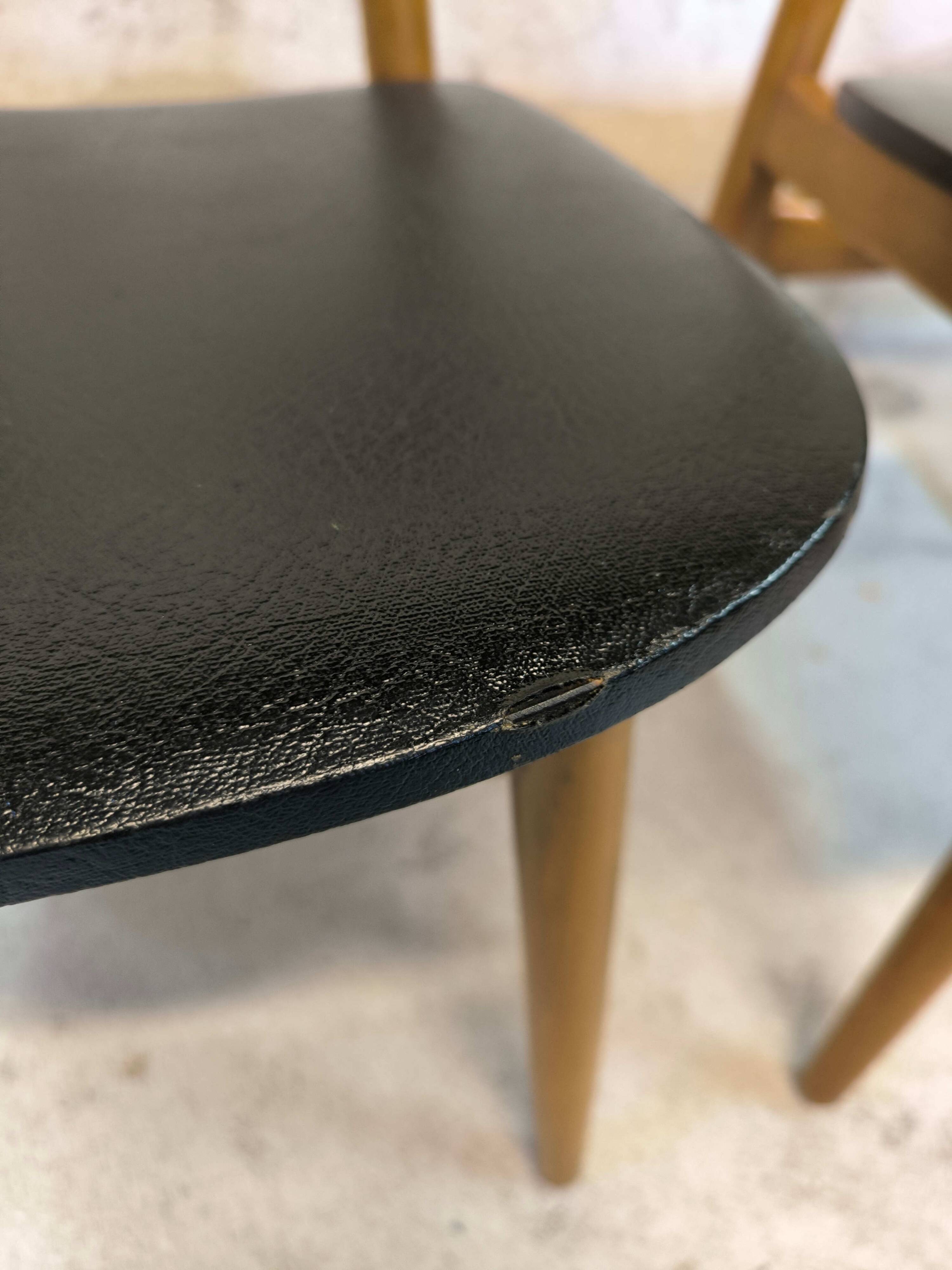 Pair of vintage Scandinavian chairs