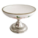Porcelain cup on silver metal foot