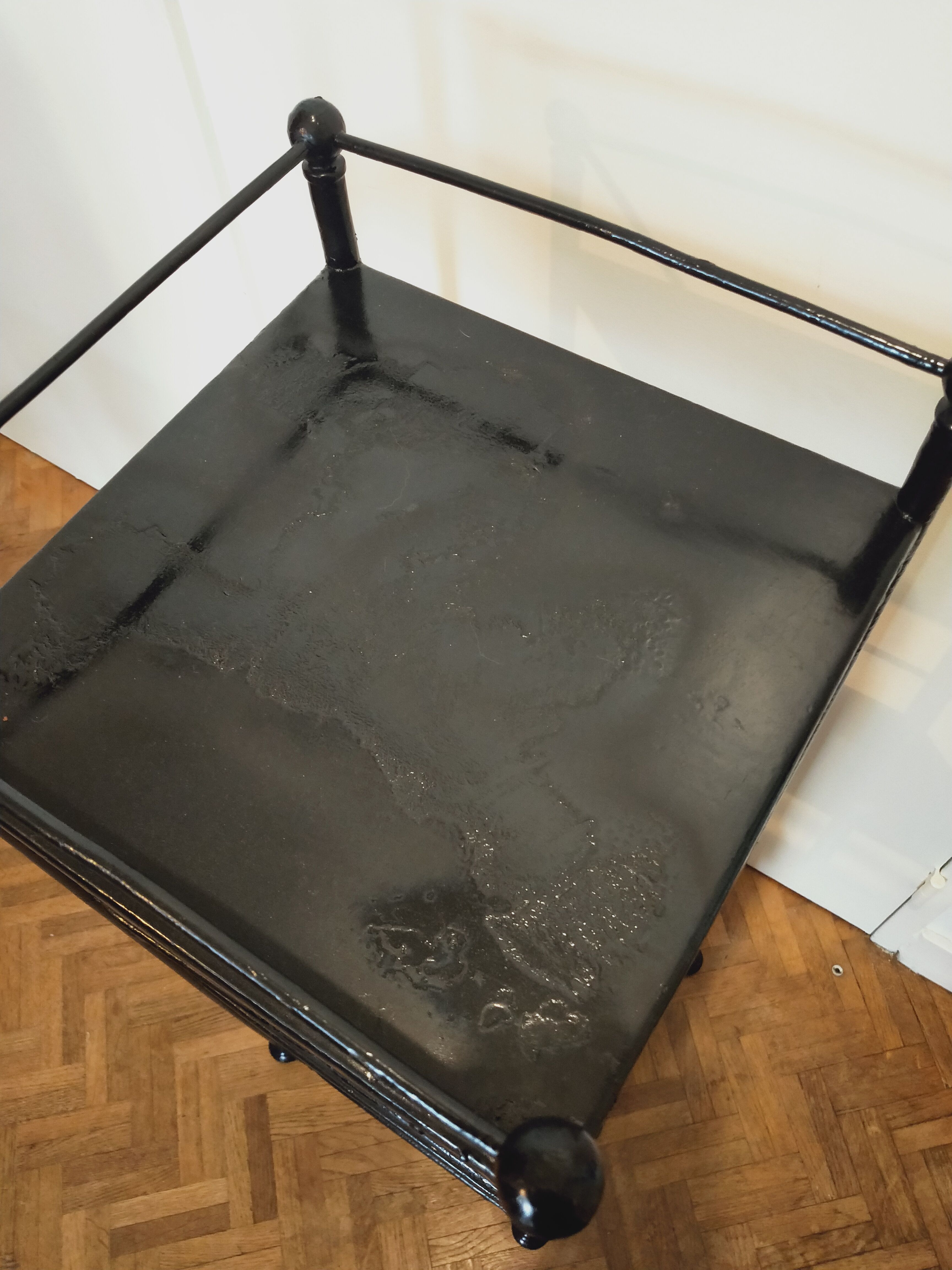 Hospital iron bedside