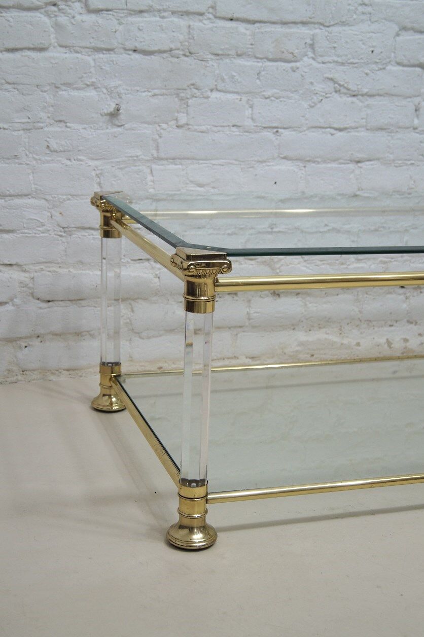Hollywood Regency style Italian coffee table, 1970s