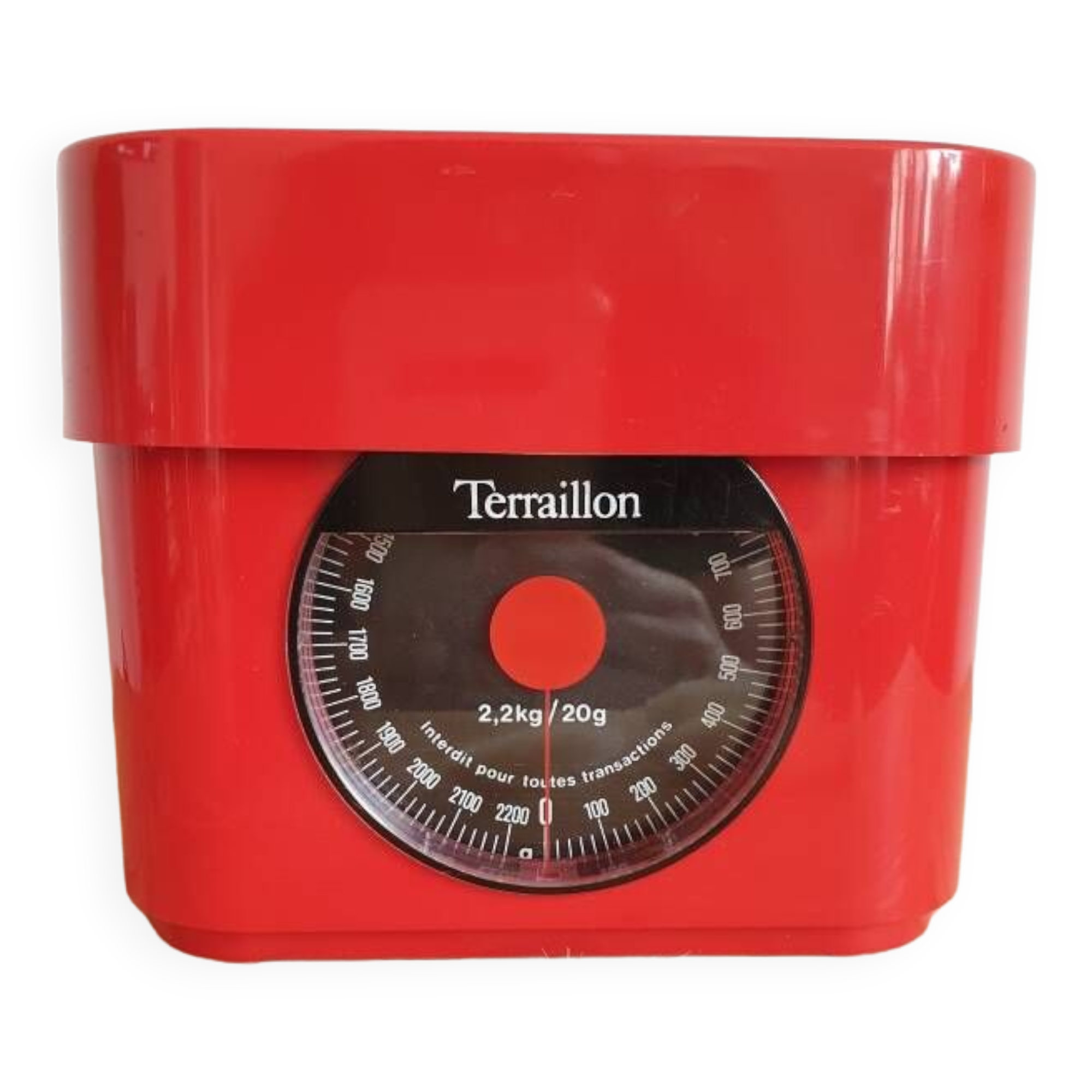 Terraillon 1976 red scale