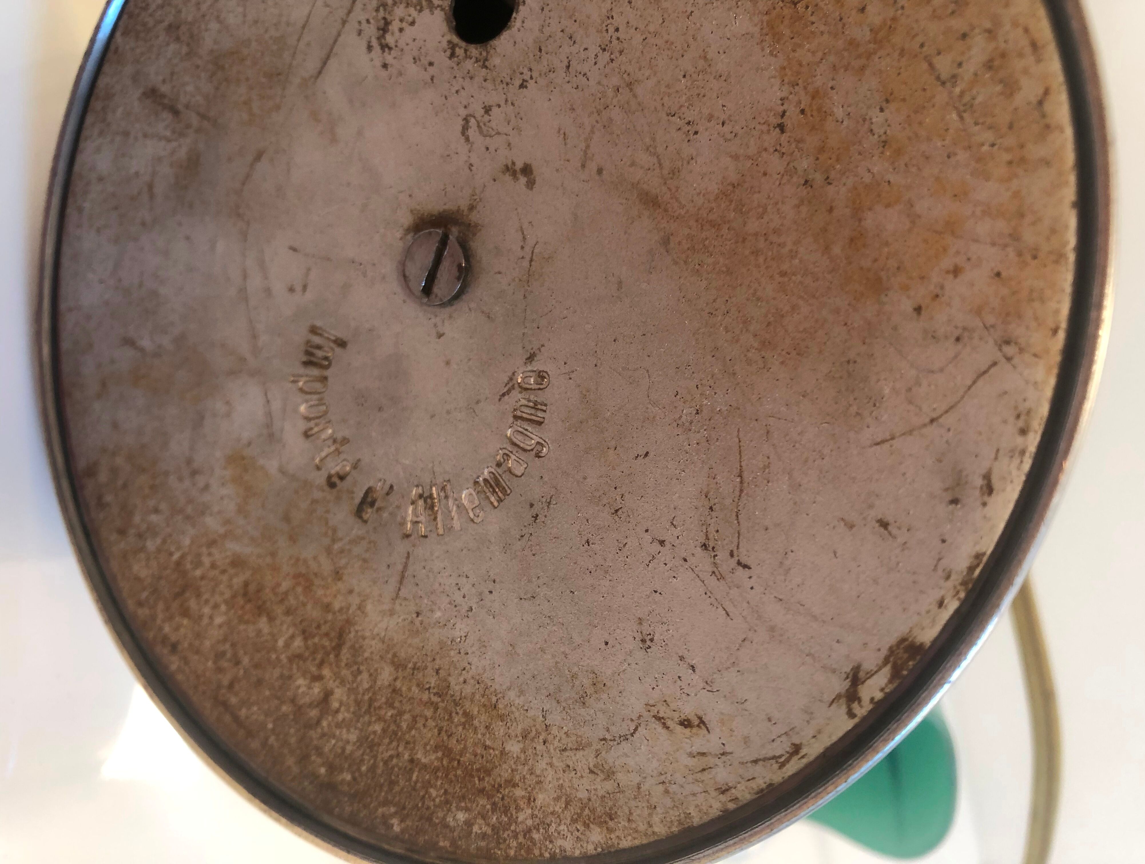 Chrome table lamp from the 30/40