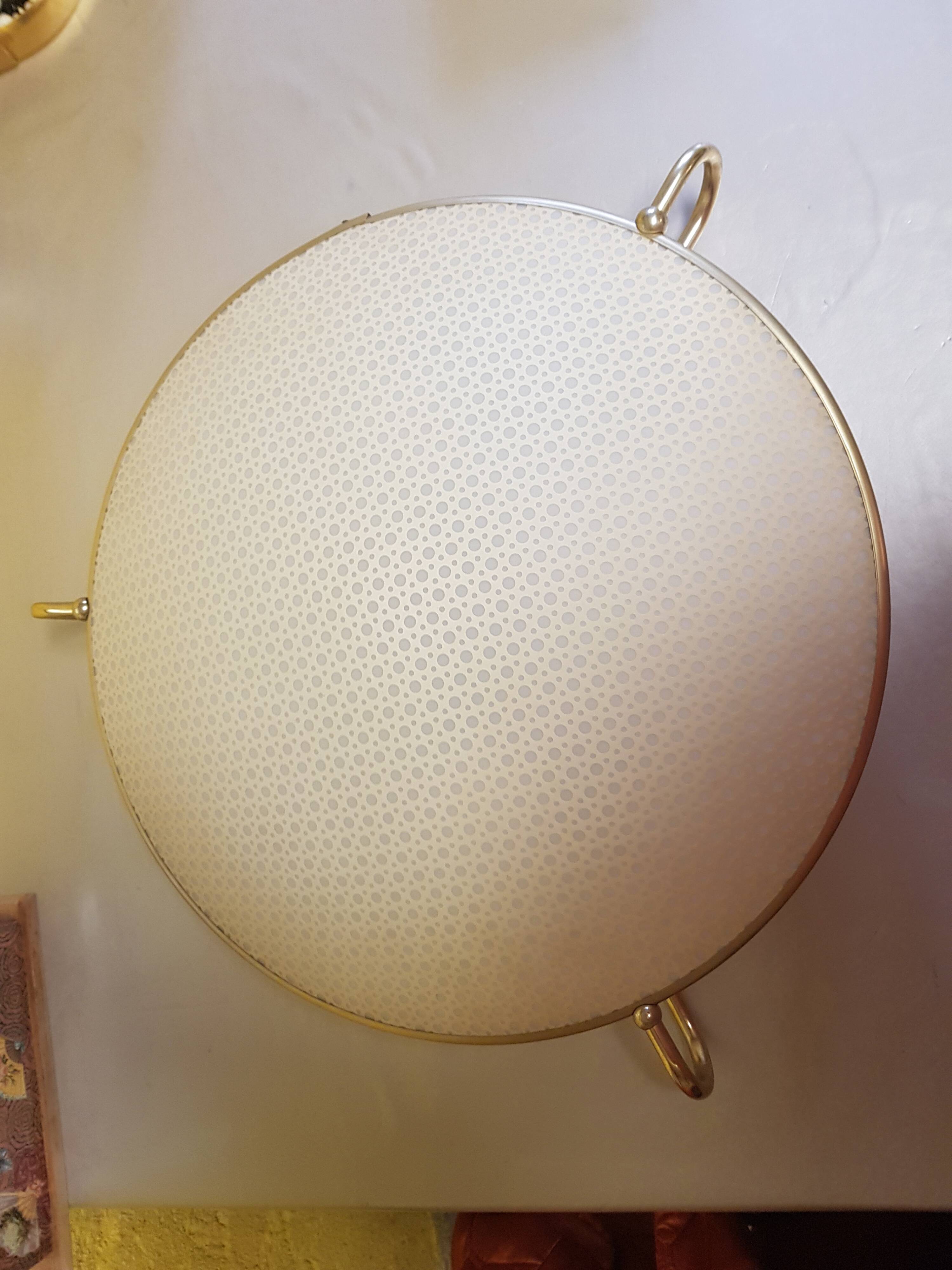 Vintage ceiling light from the 1960s.