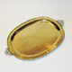 Brass tray with handles by Erickson 1930s Sweden