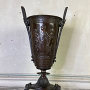 Bronze vase in the antique style, France circa 1880.