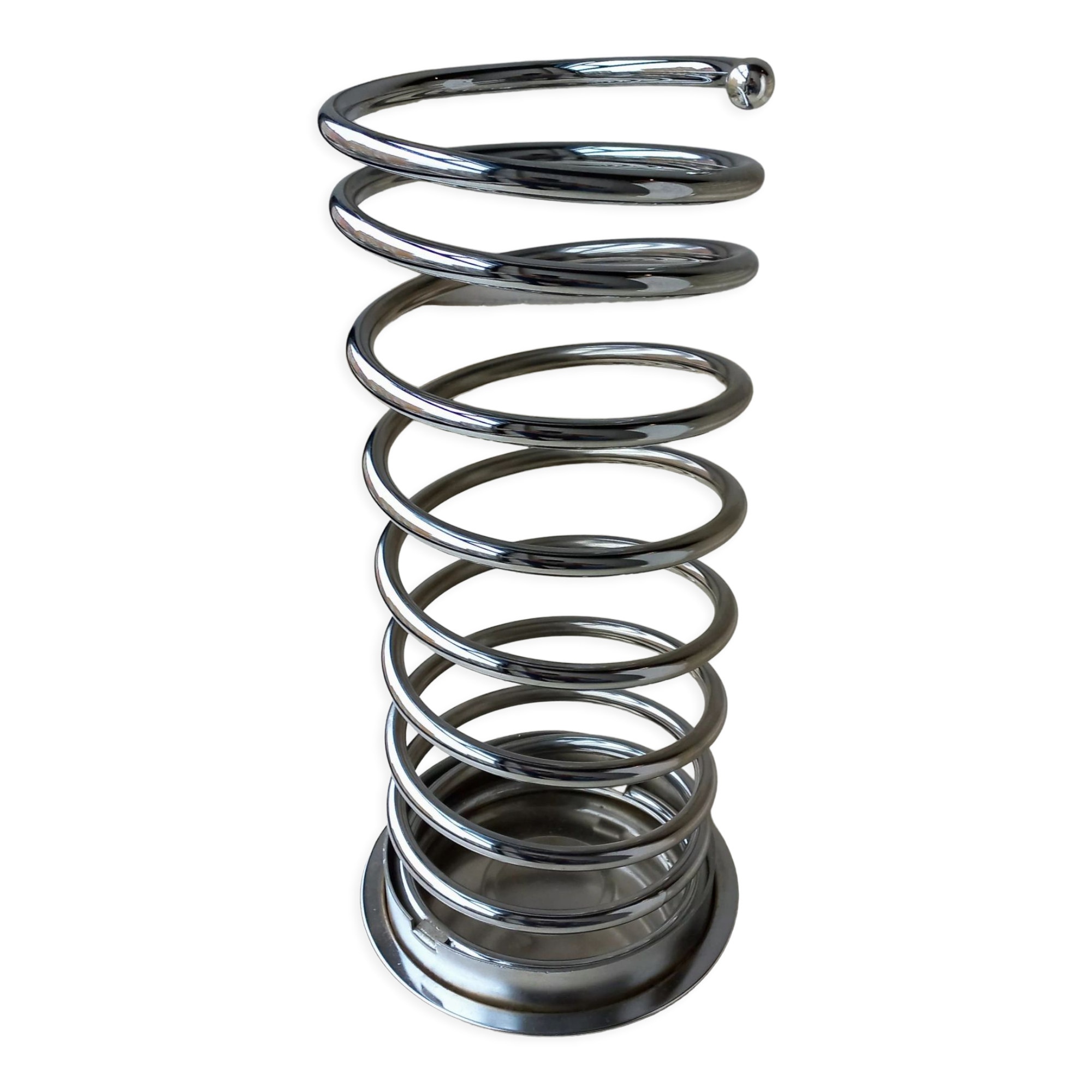Spiral umbrella stand