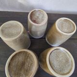 5 ceramic cups
