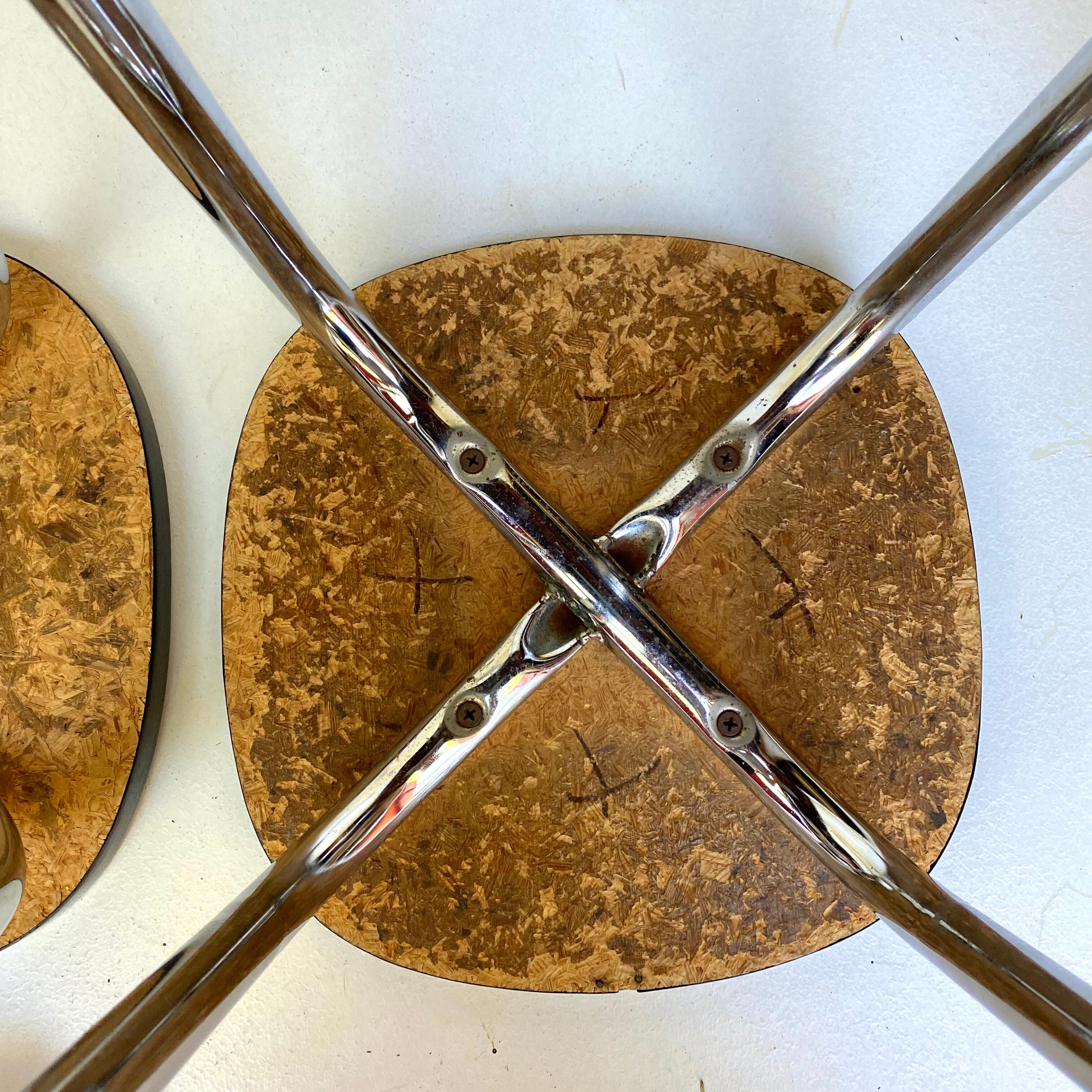 Vintage formica stools