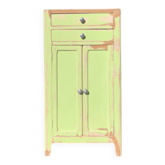 Parisian buffet in patinated wood