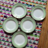 Set of 5 deep plates 9700 l'amandinoise
