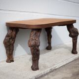 Wood and vine coffee table