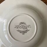 Assiettes Vintage Myott The Brook