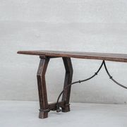 Antique Spanish Double Sided Console Table