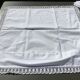 Monogram pillowcase LC edge crochet width 4cm