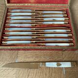 Fruit knives or vermeil entremets