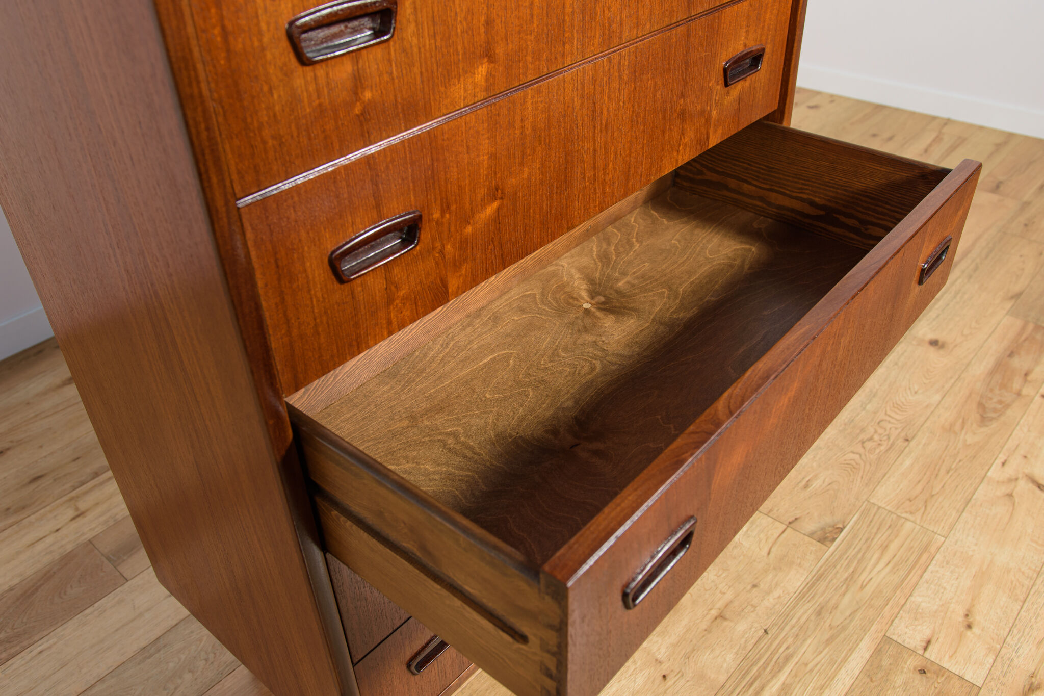 Mid-century teak dresser, Denmark, 1960s