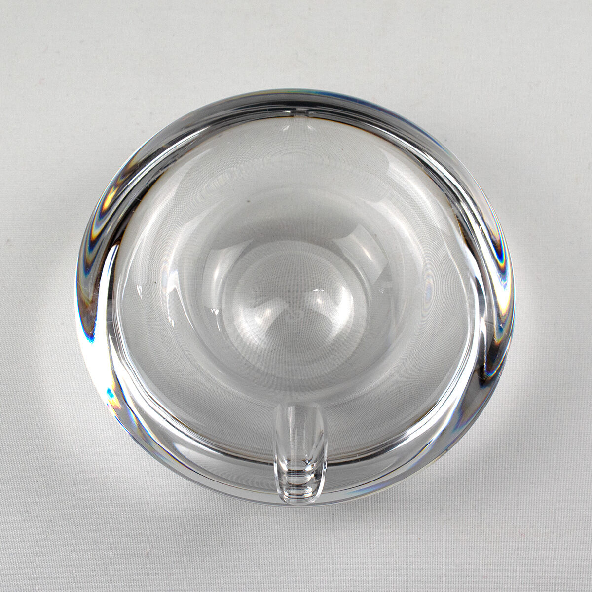 1970s Ashtray by Peill and Putzler Glass Crystal