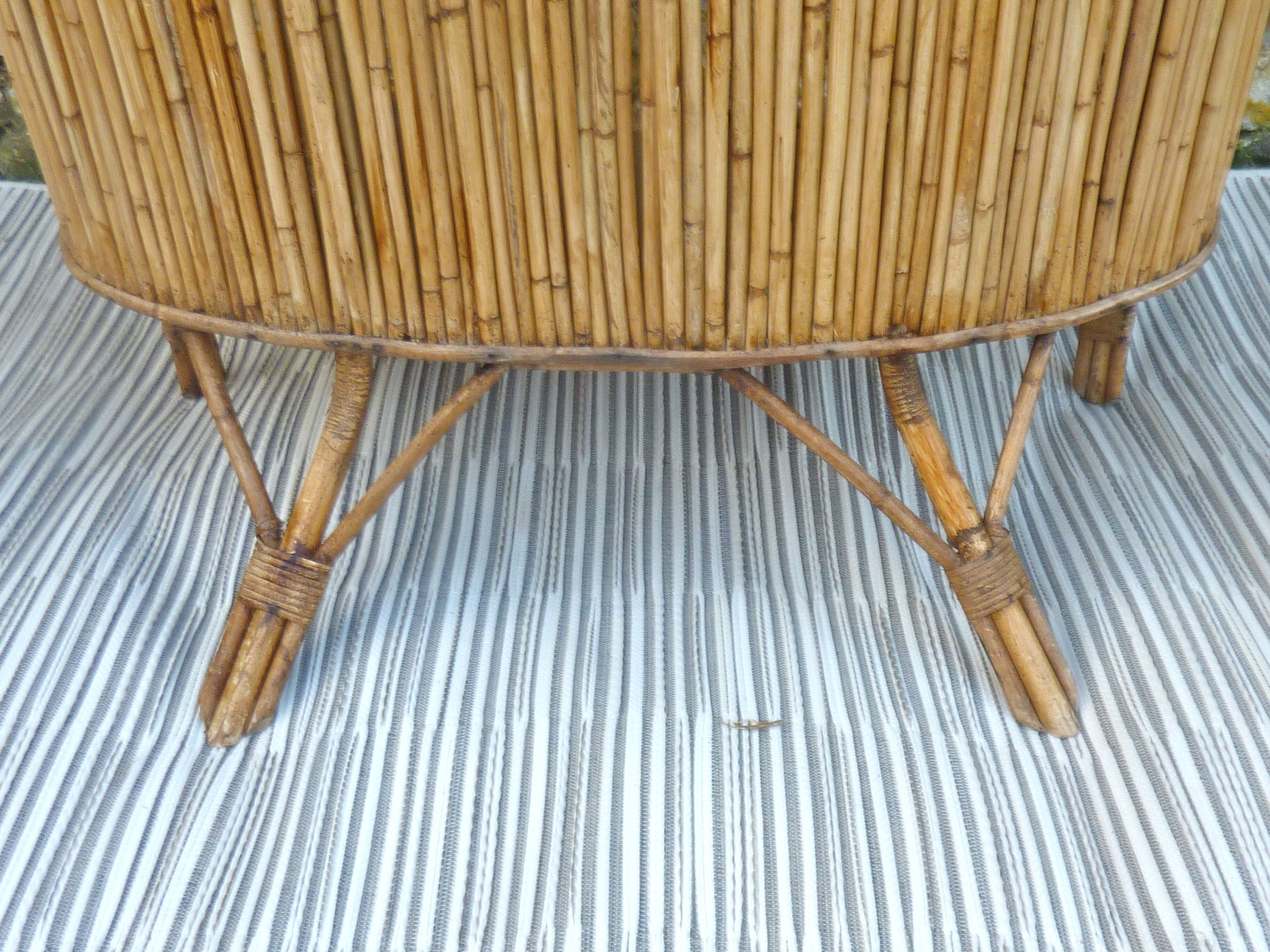 The 1960s rattan bar