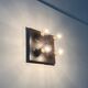 Mid-century German Space Age ceiling or wall lamps by Cosack, set of 2.