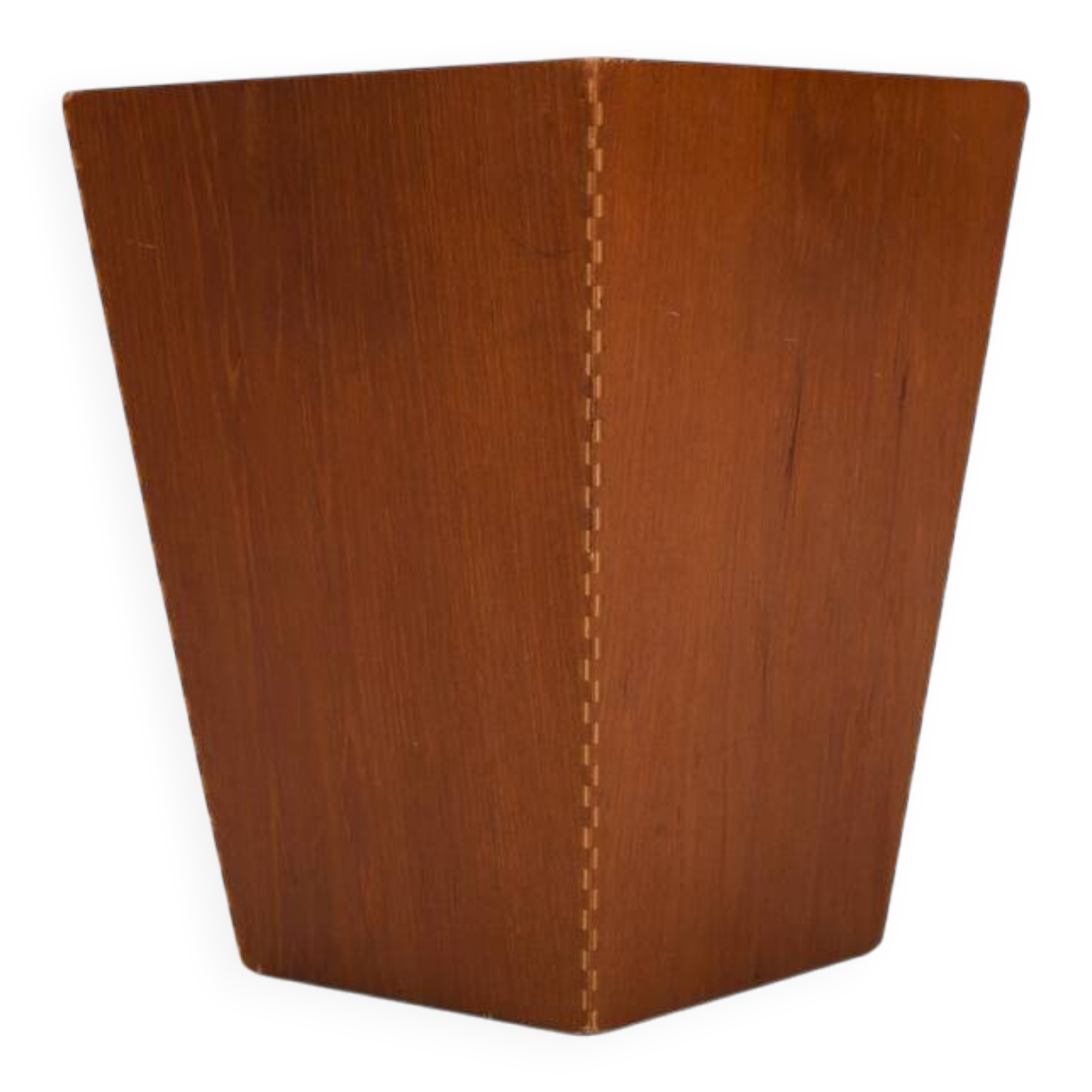 Danish Waste Paper Basket in Teak 1950s