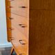 Vintage compass feet commode