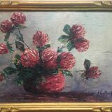 Paintings "roses of the alps" by Astrid Walford (1907-1984)