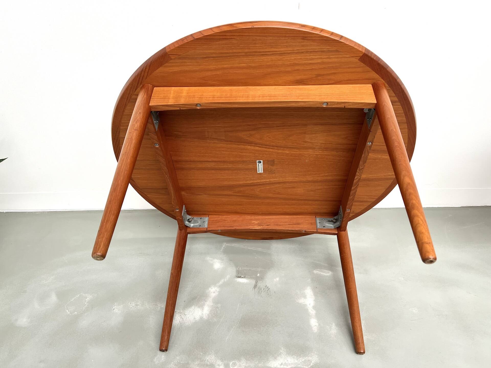 Table basse scandinave par Mobelintarsia, circa 1960