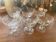 6 small crystal liqueur/apéritif glasses