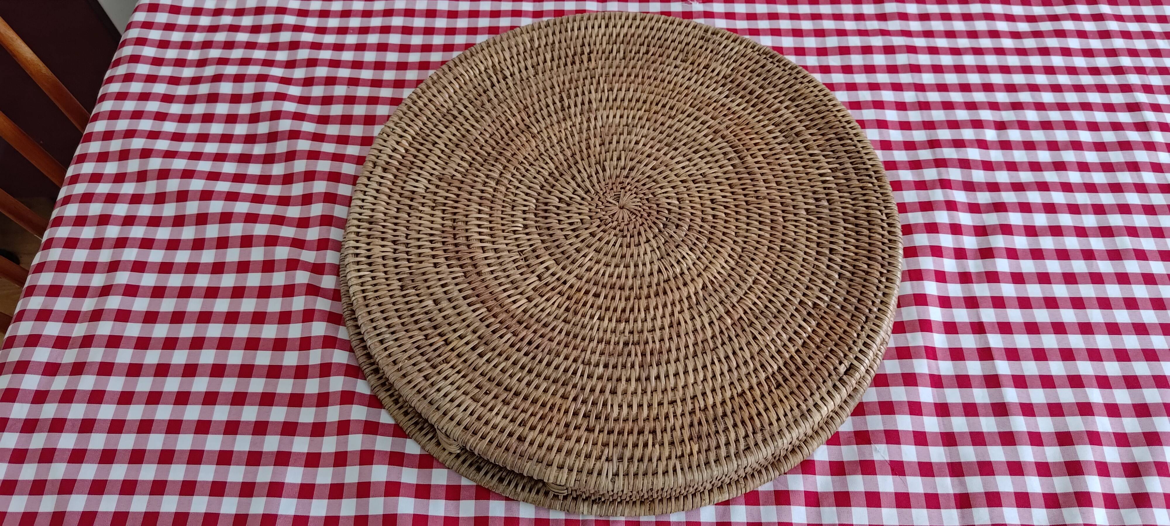 Wicker tray 44 cm