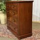 Commode anglaise Victorienne XIXème en acajou