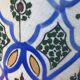Antique Moroccan Ceramic Vase Signed - XXL Size