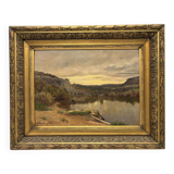 Charles Lespinasse Huile sur toile datée de 1903
