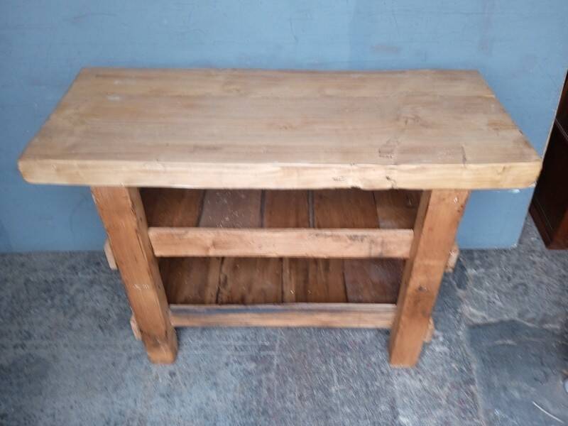 120cm workbench solid wood antique furniture