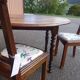 Art Deco chairs, French made by Robur, set of 2